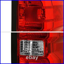 RH Side Tail Light ^For 14-15 Chevy Silverado^ Red Lens Signal withHarness Wiring