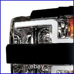 Sequential LED Projector Headlights For Chevy Silverado 2500 3500 HD 2015-2019