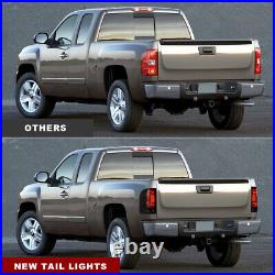 Sequential Smoke for 2007-2014 Chevy Silverado 1500 2500 3500 Tail Lights LED