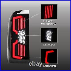 Sequential Turn Signal LED Tail Lights For 2014-18 Chevy Silverado 1500 2500 HD