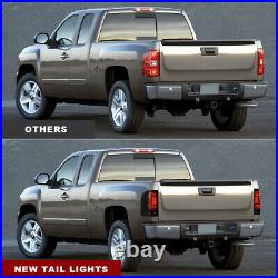 Sequential Turn Signal LED Taillights For 07-14 Chevy Silverado 1500 2500 3500HD