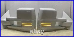 Sierra tow mirrors with color match paint & switchback turn signals ALL YEARS