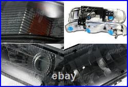 Smoke Lens Headlights+bumper Lamp Fit 99-02 Chevy Silverado 1500 2500 3500 4pcs