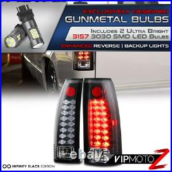 Super Bright LED Reverse Bulb 88-98 Chevy GMC Suburban PickUp Black Tail Light