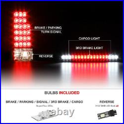 Superior LED Bulb Smoke Tail Light+3rd Brake Cargo Lamp88-98 Chevy GMC C10 C/K