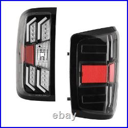 Tail Lights For 2014-2018 Chevy Silverado 1500 2500 HD 3500 HD LED Brake Lamps