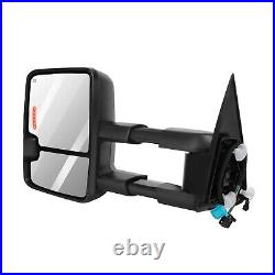 Tow Mirrors for 03-07 Chevy Silverado Sierra 1500 2500 Power Heated Turn Signal