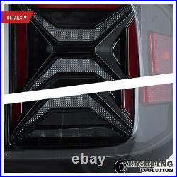 VLAND For 14-18 Chevrolet Silverado 1500 2500HD 3500HD LED Smoke Lens Tail Light